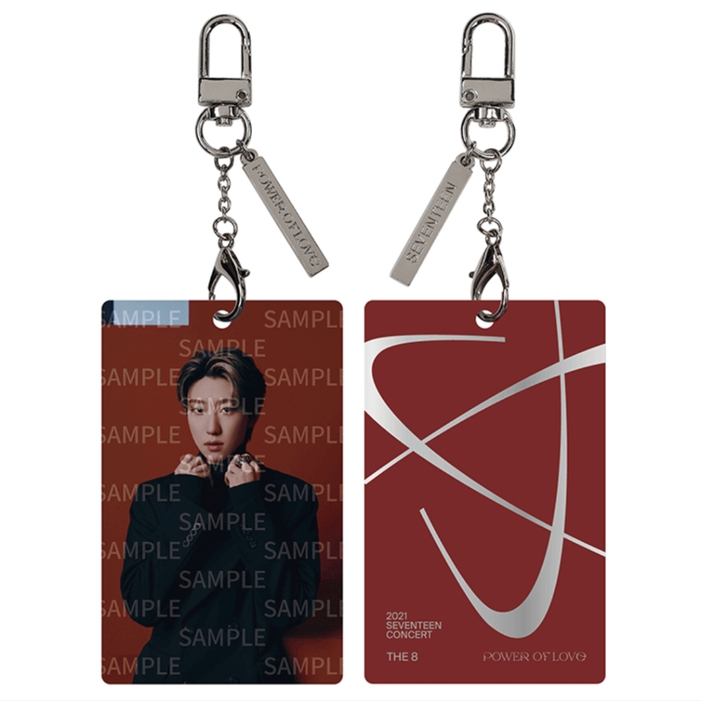 SEVENTEEN POWER OF LOVE PHOTO CARD KEYRING - THE8 KPOP